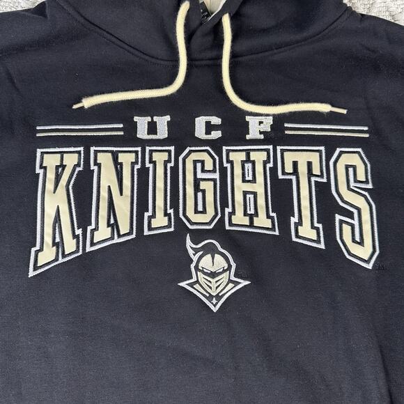 UCF Knights Hoodie Men's XL Black Pullover Sweatshirt NWT - Picture 2 of 6